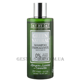 GESTIL Alan Jey Green Natural Shampoo Energizzante - Шампунь енергетичний проти випадіння волосся